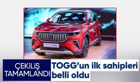 TOGG çekiliş sonuçları belli oldu, şanslı isimler resmi internet sitesinden yayımlandı