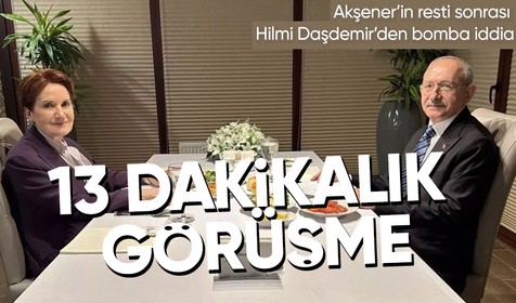 Optimar Araştırma Başkanı Hilmi Daşdemir'den bomba iddia! Kılıçdaroğlu ile Akşener bir otelde 13 dakika görüştüler