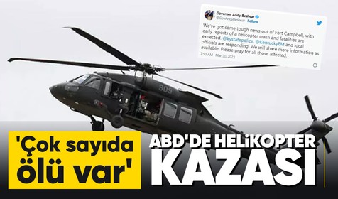 Son dakika! ABD ordusunun 2 helikopteri çarpıştı! Çok sayıda ölü olabilir