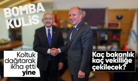Son dakika seçim haberleri... Ankara'dan bomba kulis: Muharrem İnce'ye bir bakanlık ve 3 milletvekili! İnce CHP ile anlaştığını açıklayacak