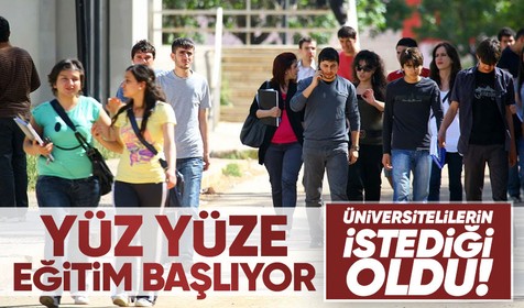 YÖK Başkanı Erol Özvar açıklamalarda bulundu: İsteyen öğrenciler yüz yüze eğitim alabilecek