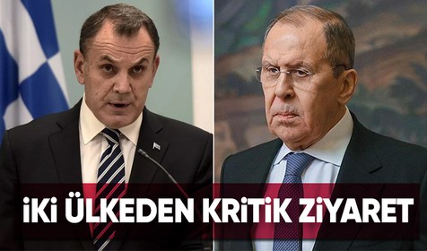 Yunanistan Savunma Bakanı ve Rusya Dışişleri Bakanı Türkiye'yi ziyaret edecek
