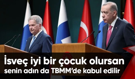 Finlandiya'nın NATO üyeliğine ilişkin kanun teklifi, TBMM'de kabul edildi