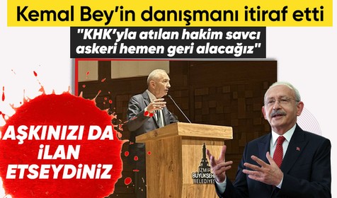 Kemal Kılıçdaroğlu'nun danışmanı Recep Cengiz'den skandal açıklama! FETÖ'cülere müjde verdi:  Görevlerine iade edeceğiz