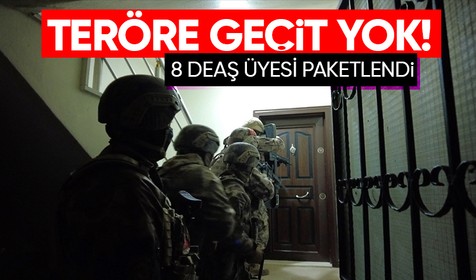 Son dakika: Mersin'de gece yarısı terör operasyonu: 8 gözaltı