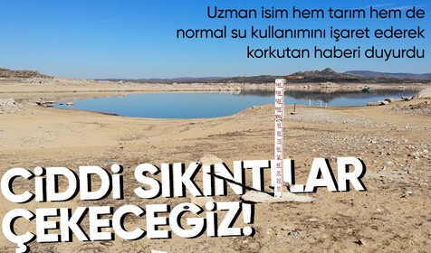 Ülkemizde yaşanan yağış azlığı sonrası Prof. Dr. Doğan Yaşar korkutan haberi duyurdu: Hem tarımda, hem kullanma suyunda ciddi sıkıntı çekeceğiz