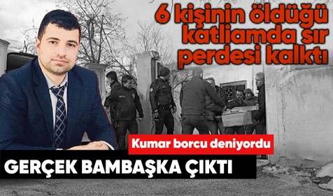 Elazığ'da bir evden 6 ceset çıkmıştı! Ailesini katleden öğretmen olayında flaş ayrıntılar! Kumar borcu deniyordu, meğer...