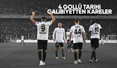 Fenerbahçe-Beşiktaş maçından kareler