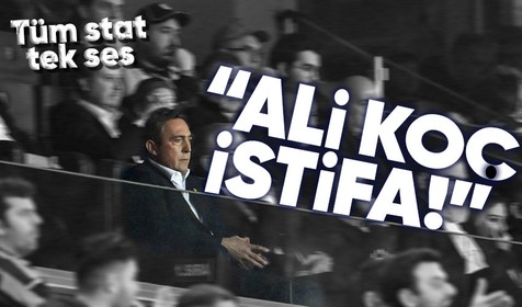 Fenerbahçe'ye şok yenilgi! Sinirlenen taraftarlardan 'Ali Koç İstifa' sesleri yükseldi