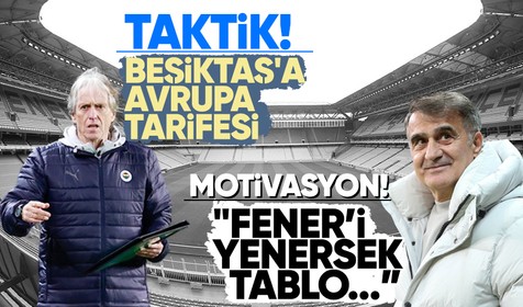 Jesus'tan Beşiktaş'a Avrupa tarifesi! Şenol Güneş'ten Fenerbahçe maçı öncesi motivasyon konuşması