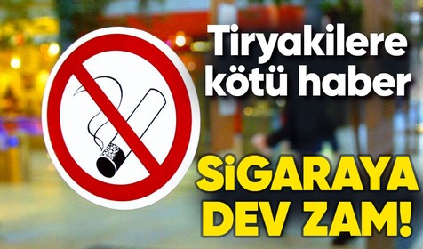 Sigaraya dev zam geliyor! Tiryakilere kötü haber! 50 liraya dayancak!