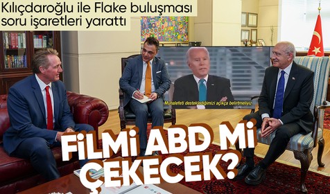 CHP Genel Başkanı Kemal Kılıçdaroğlu'nun seçim arefesinde ABD Büyükelçisi Jeffry Flake ile görüşmesi kafaları karıştırdı: Okyanus ötesinden icazet mi alıyor?