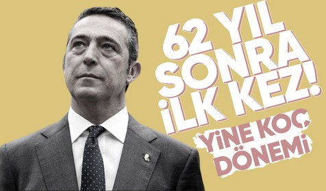 Fenerbahçe Ali Koç döneminde yine bir ilki yaşadı! 62 yıl sonra...