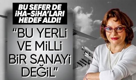 Katıldığı bir programda yerli ve milli İHA/SİHA'ları eleştiren Gazeteci Mine Kırıkkanat  "Dünyanın her yerinde her yerinde bu montaj  şeyler var"