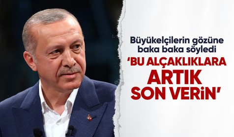 Cumhurbaşkanı Erdoğan 14. Geleneksel AK Parti Büyükelçiler İftar Programı’nda İsveç'e seslendi: Bu alçaklıklara artık son verin