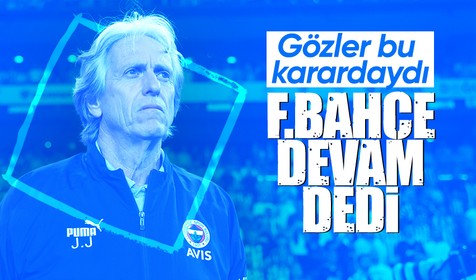 Fenerbahçe'den Jorge Jesus kararı! Yola devam edilecek mi?