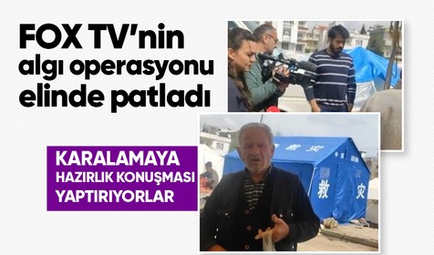 FOX TV'nin algı operasyonu elinde patladı! Ön konuşma yaptırıp karalama provokasyonu yapıyorlar