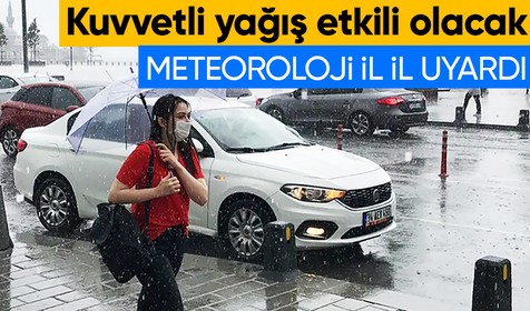 Meteoroloji'den birçok il için yağmur ve deprem bölgesi için toz aşınımı uyarısı | 4 MART HAVA DURUMU