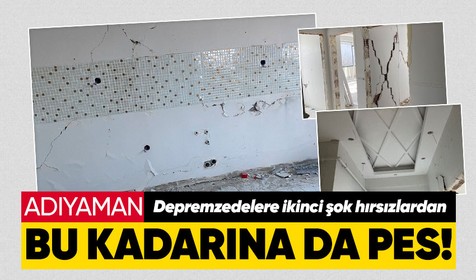 'Asrın felaketi' olarak adlandırılan depremlerin yıkıma uğrattığı Adıyaman'da afetzedeler gördükleri manzara karşısında şoke oldular! Mutfak tezgahına kadar...