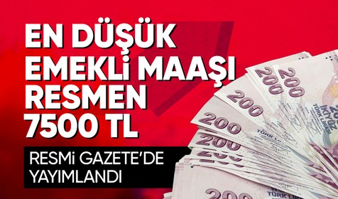Cumhurbaşkanı Recep Tayyip Erdoğan'ın imzasıyla yayımlanan Resmi Gazete'de emekli maaşında artış ve işçilere kadro düzenlemesi yer aldı