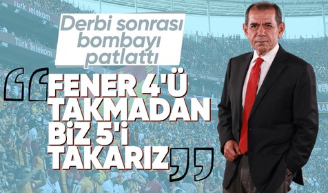 Dursun Özbek'ten bomba iddia! "Fenerbahçe 4. yıldızı takmadan biz 5. yıldızı takarız"