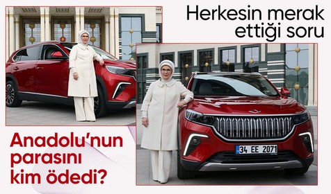 Emine Erdoğan'ın olan kırmızı Togg'un parasını kim ödedi? Cumhurbaşkanı Erdoğan canlı yayında cevapladı