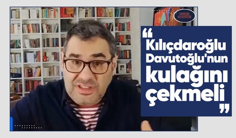 Gazeteci Enver Aysever'den Ahmet Davutoğlu'na tepki: Kılıçdaroğlu kulağını çekmeli
