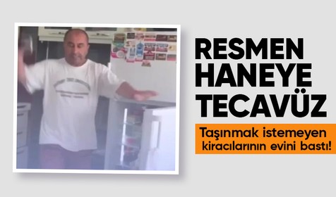 Kiracılarını evden çıkartmak isteyen ev sahibi, kiracıların evini bastı! Buzdolabındaki kavanozları yerlere fırlattı