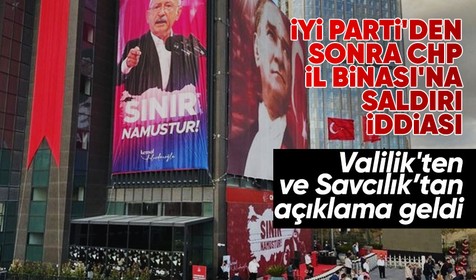 Son dakika... CHP İstanbul İl Başkanlığı'na saldırı iddiası! Valilik'ten açıklama geldi: Yol kenarında 2 adet boş kovan bulundu
