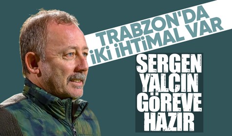 Trabzonspor'da teknik direktörlüğe 2 aday var! Sergen Yalçın göreve hazır