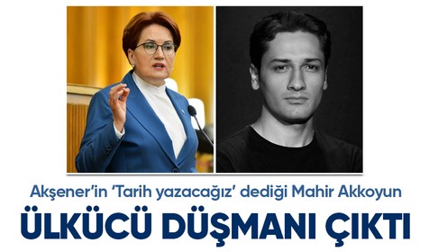 Akşener'in desteklediği 'Erdoğan sayesinde' etiketini tasarlayan Mahir Akkoyun, ülkücü düşmanı çıktı