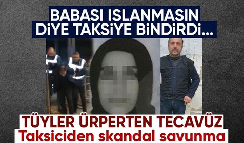 İzmir'de kan donduran taciz! Babası ıslanmasın diye taksiye bindirdi! Kız çocuğuna tecavüz: Nefsime hakim olamadım