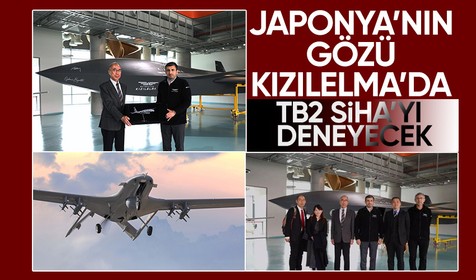 Japonya Savunma Bakanlığı açıkladı: Bayraktar TB2 SİHA'lar deneme amaçlı devreye alınacak