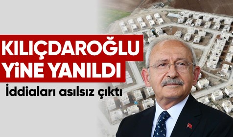 Kılıçdaroğlu'nun Samsat iddiaları yalan asılsız! "Konutlar 1 yıl içinde teslim edildi"
