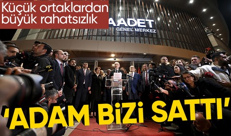 Millet İttifakı içerisinde liste krizi yaşanıyor! Küçük ortaklardan Kemal Kılıçdaroğlu'na 'Adam bizi sattı' tepkisi