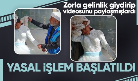 Şanlıurfa'da bir erkek çocuğuna zorla gelinlik giydirip videosunu sosyal medyada paylaşan şahıslar hakkında yasal işlem başlatıldı