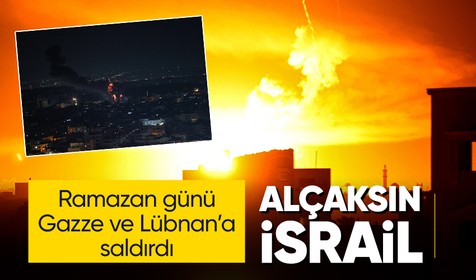 Son dakika haberleri... İsrail'den Ramazan'da alçaklık: Gazze ve Lübnan'a hava saldırısı düzenledi! Müslümanlara zulüm