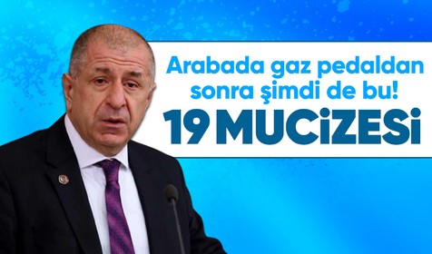 Ata İttifakı ortağı Zafer Partisi Genel Başkanı Ümit Özdağ'dan '19' hesabı
