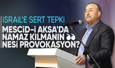 Eskişehir ziyaretinde İsrail polisinin yaptığı saldırıyı kınayan Bakan Çavuşoğlu: Mescid-i Aksa'da namaz kılmanın nesi provokasyon?