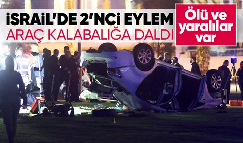 İsrail’de bir araç kalabalığa daldı: Bir İtalyan turist yaşamını yitirdi, 5 kişi yaralandı