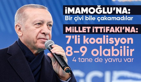 Son dakika... Cumhurbaşkanı Erdoğan Başakşehir-Kayaşehir Metro Hattı açılışında konuştu