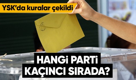 Son dakika... Partilerin oy pusulasındaki yerleri belli oldu