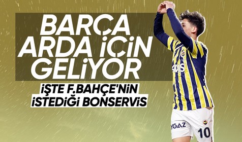 Arda Güler'i Barcelona istiyor! Fenerbahçe'nin istediği bonservis...