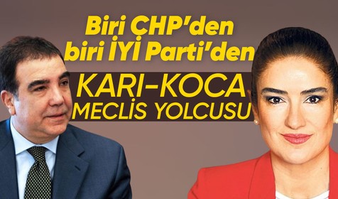 Avukat Ece Güner İYİ Parti'den, eşi Erdoğan Toprak ise CHP'den milletvekili adayı oldu!