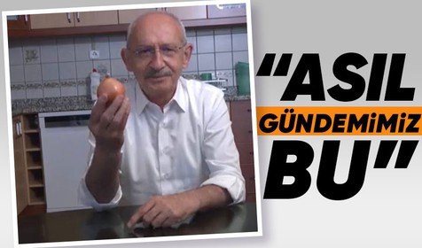 CHP Genel Başkanı Kemal Kılıçdaroğlu sosyal medya hesabından yeni bir paylaşım yaptı! "O kalırsa soğan 100 lira olacak"