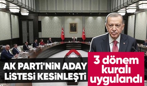 Son dakika! AK Parti'nin milletvekili aday listesi belli oldu