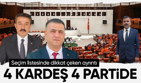Cumhurbaşkanlığı seçimlerinde 4 kardeş ayrı partilerden seçime girecek