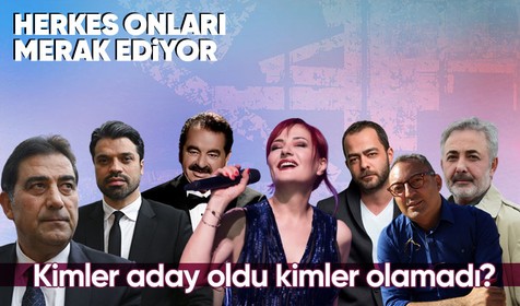 Milletvekili aday listeleri kesinleşti! Sanat ve spor camiasından pek çok ünlü isim var