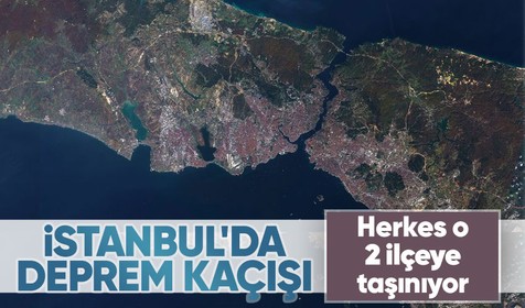 Depremin ardından İstanbul'da en çok hangi ilçeler terk edildi?