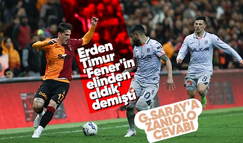 Erden Timur 'Fenerbahçe'nin elinden aldık' demişti! Galatasaray'a Nicolo Zaniolo cevabı